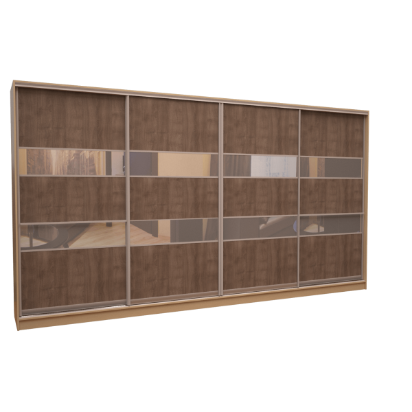 Шафа-купе «ШН-304» Комбі 2/Комбі 2/Комбі 2/Комбі 2